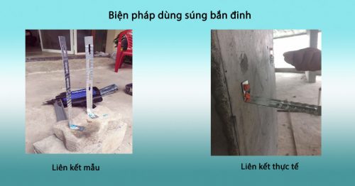 Liên kết bằng súng bắn đinh