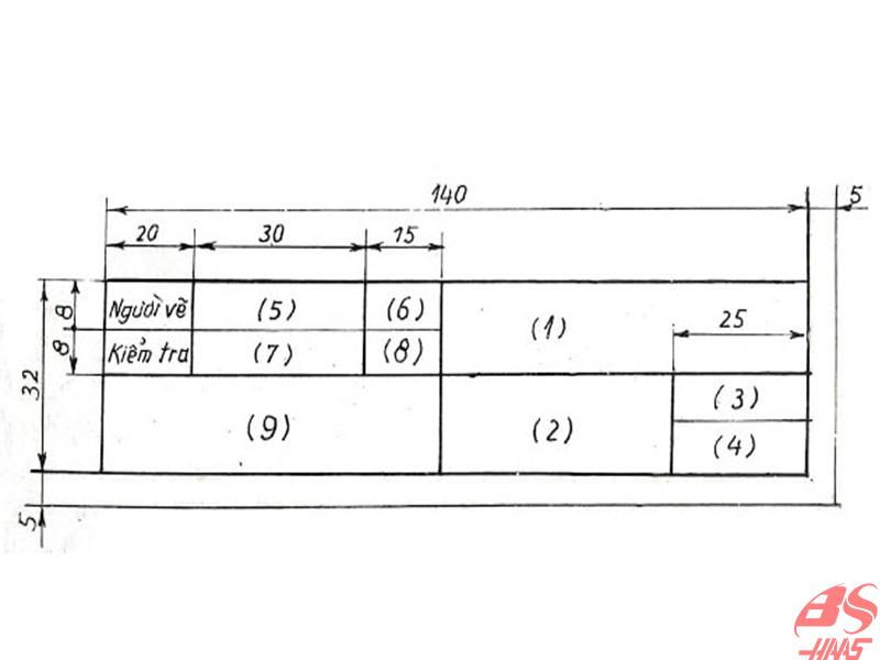 Khung tên bản vẽ kiến trúc a3: Khung tên bản vẽ kiến trúc a3 là một kiểu dáng đẹp và chuyên nghiệp để trình bày các bản vẽ kiến trúc của bạn. Với kích thước A3, nó sẽ giúp cho các mẫu thiết kế của bạn trở nên chân thực và rõ ràng hơn. Ngoài ra, các khung tên bản vẽ kiến trúc a3 còn có thể giúp bảo vệ bản vẽ khỏi các tác động bên ngoài như ánh sáng và ẩm ướt.