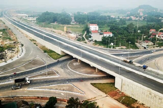 Hệ thống cao tốc đồ sộ tại tỉnh Quảng Ninh. 